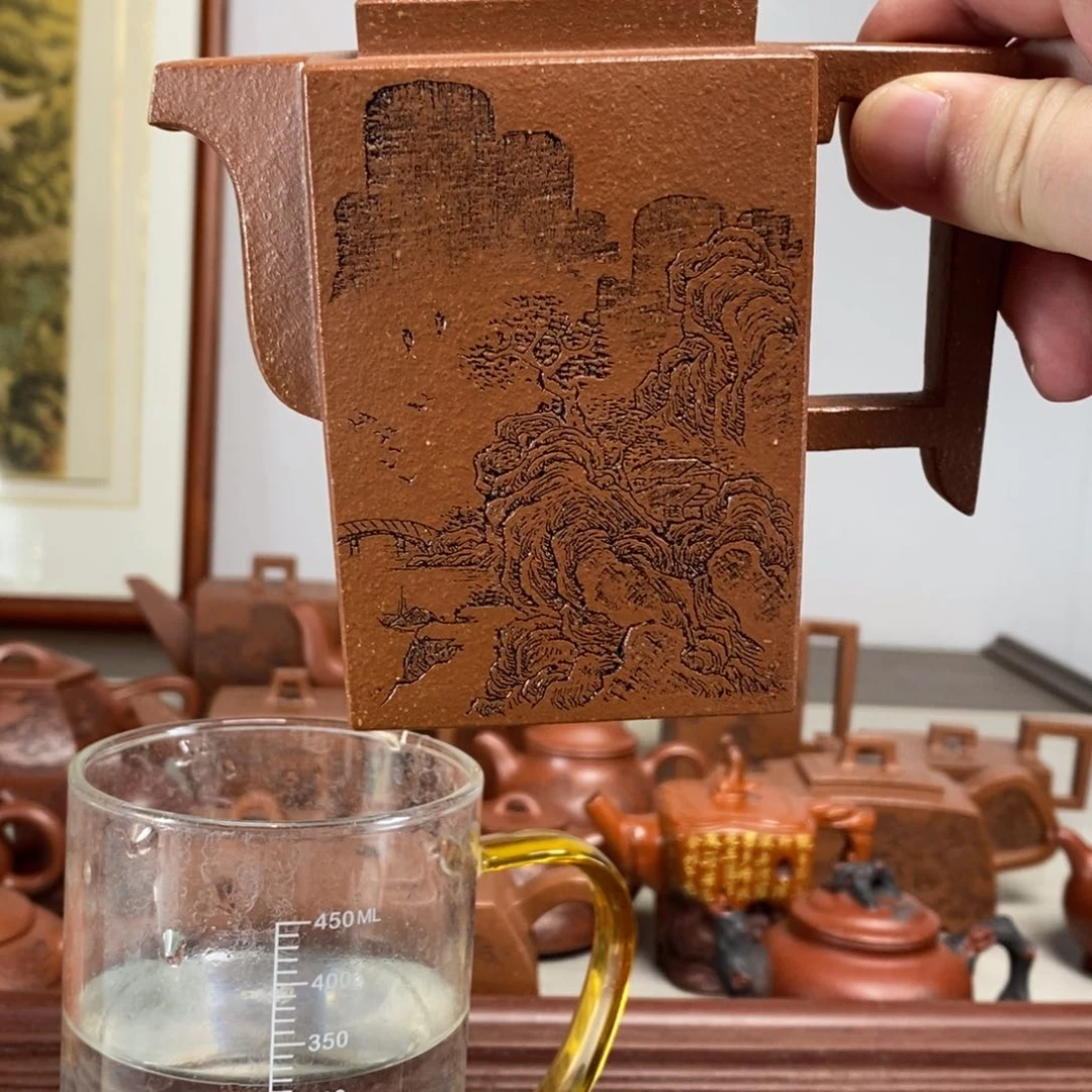 茶壶紫砂原矿泥料传统工艺制作