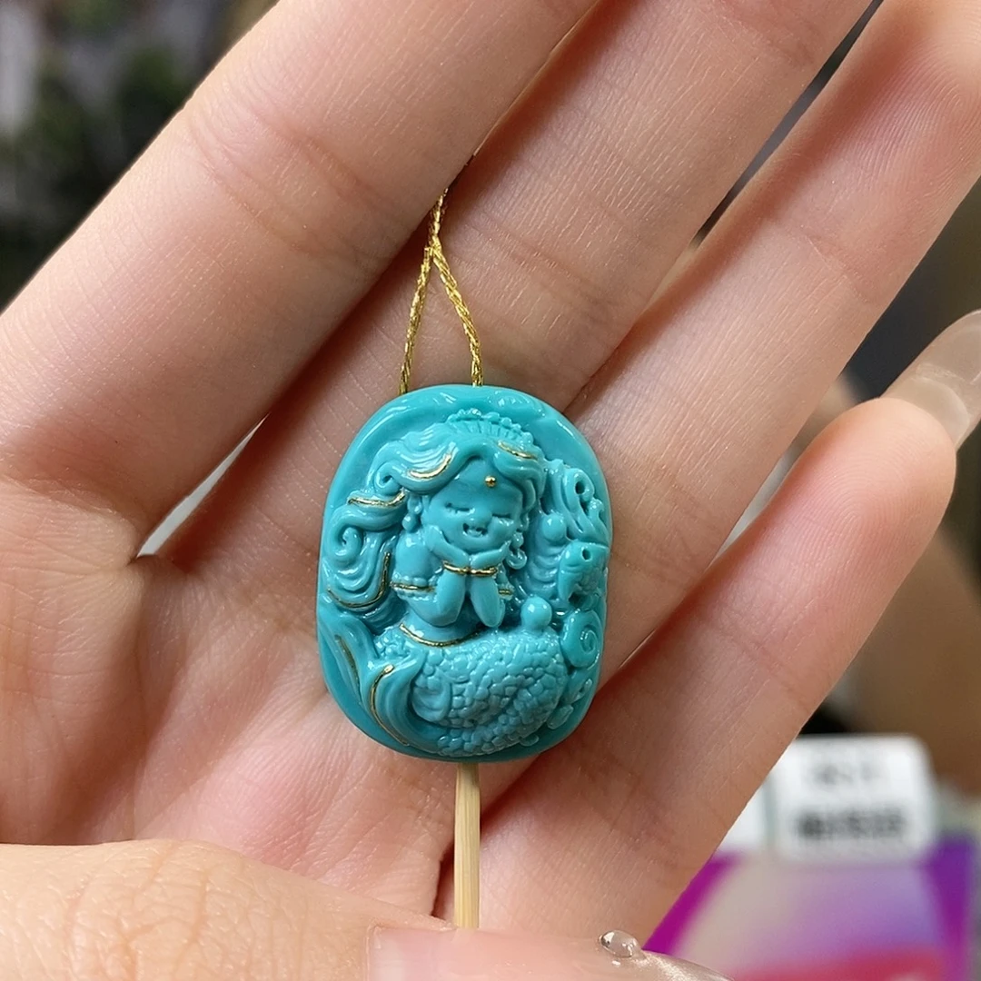 绿松石未镶嵌珠宝奇石