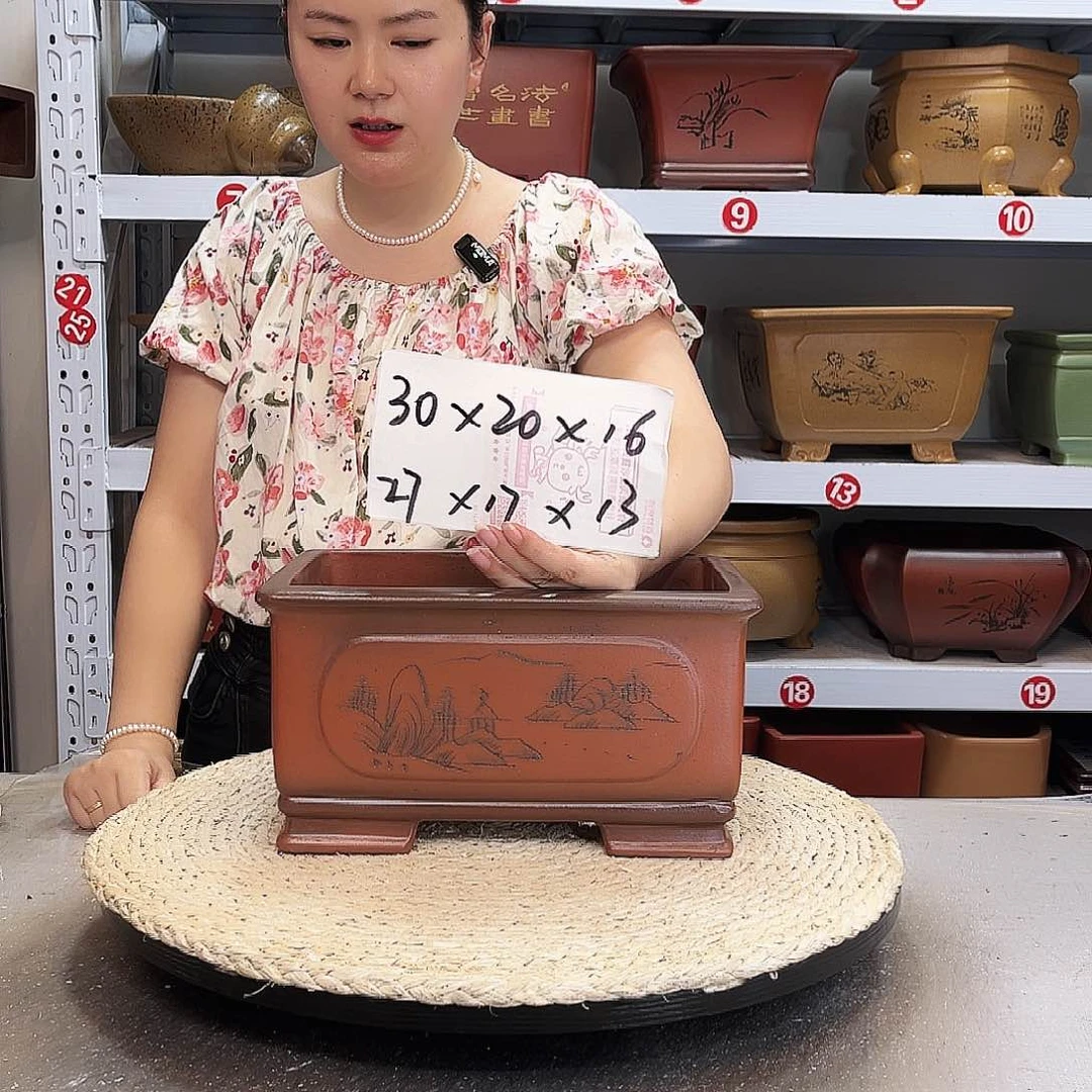 紫砂花盆紫砂花盆