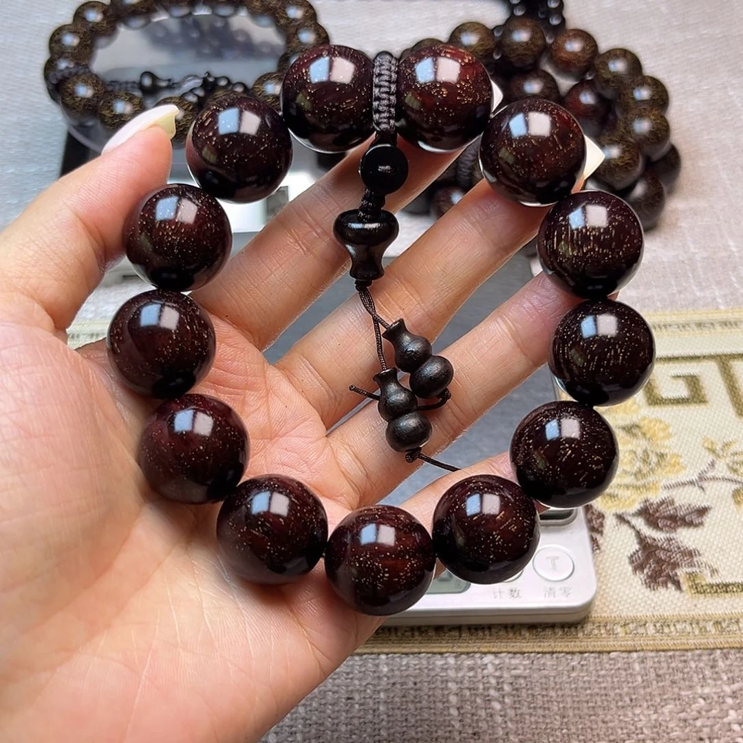 檀香紫檀（小叶紫檀）1.8 13颗满星