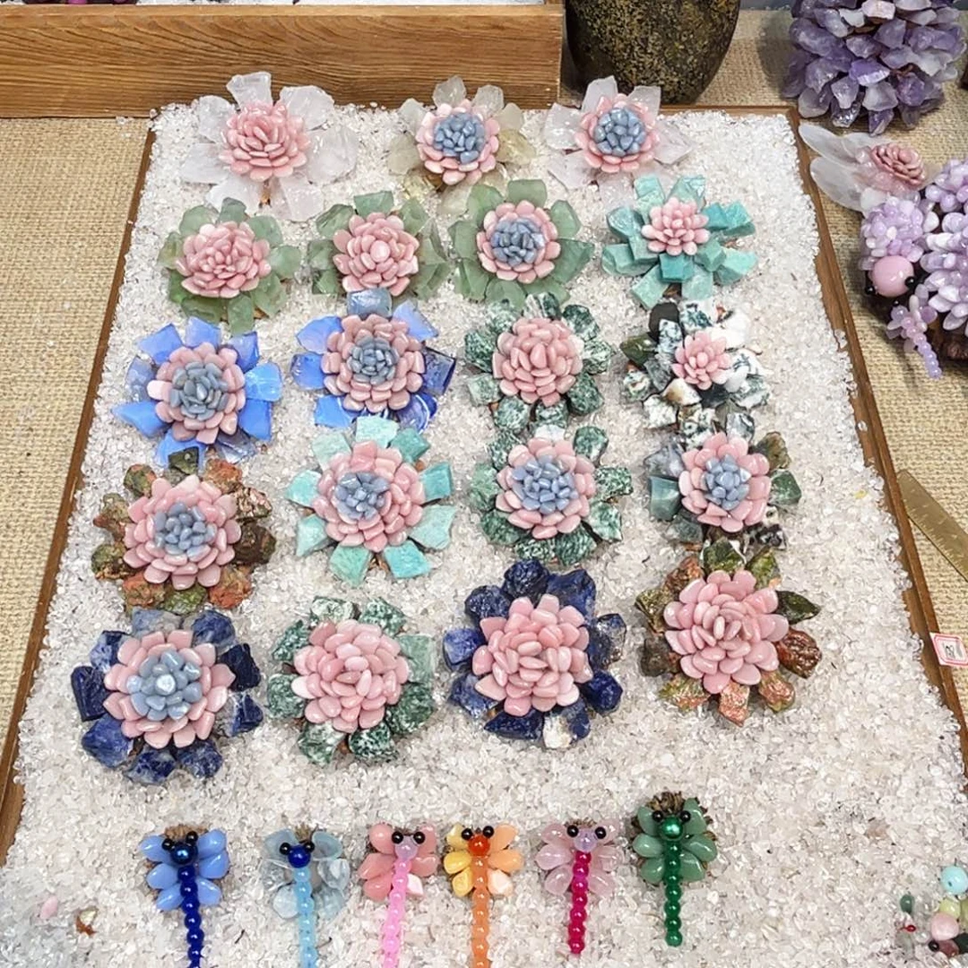 顽***)松塔干花摆件永生花
