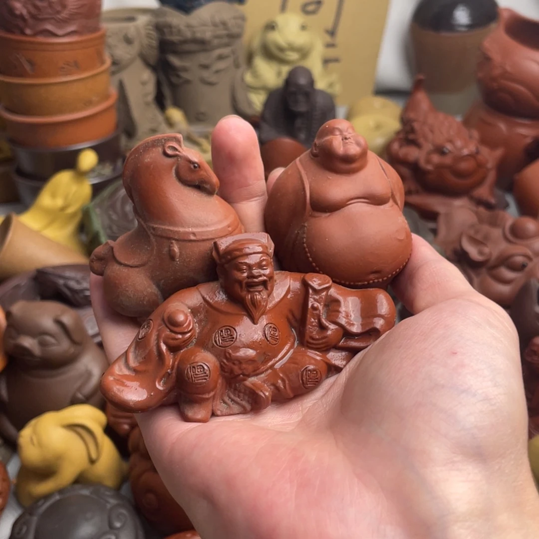 紫砂茶宠紫砂瑕疵