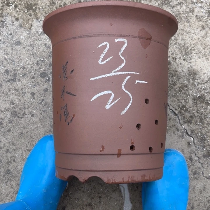紫砂花盆紫砂的花