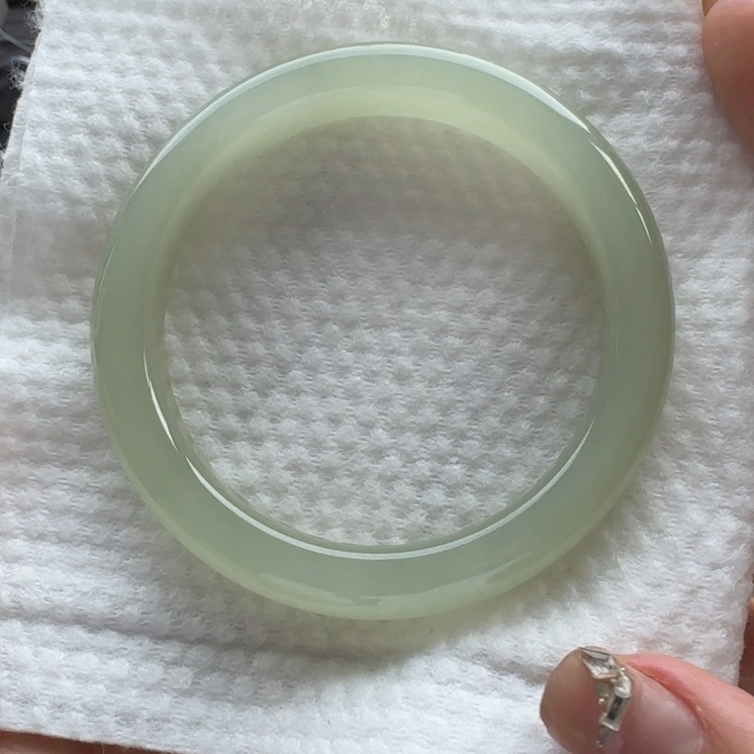 和田玉手镯未镶嵌G***e