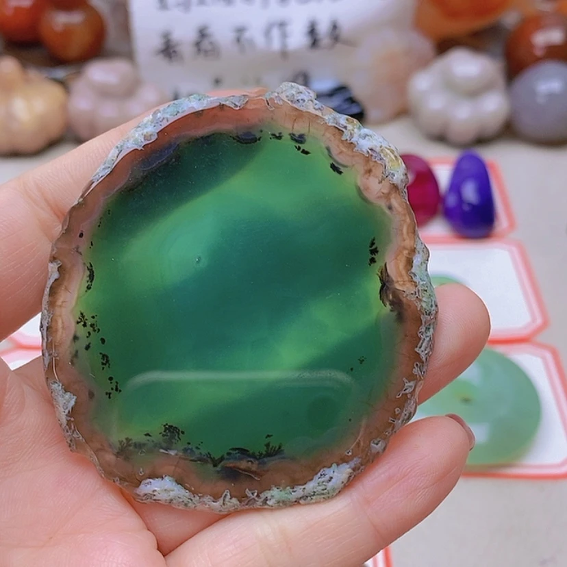 【闪购商品】未镶嵌玛瑙/玉髓珠宝半成品麻****行