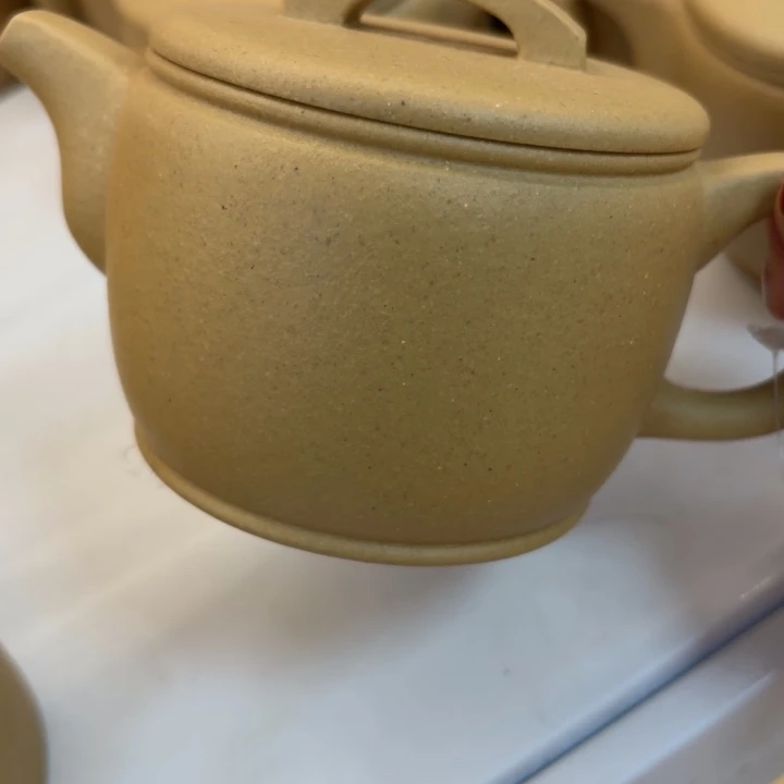 用***3紫砂茶壶宜兴原矿梨皮