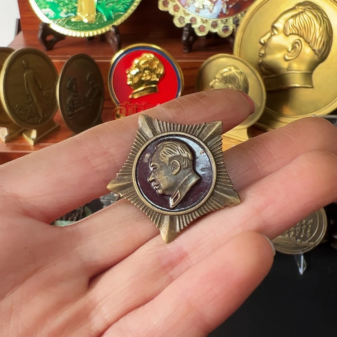 金属黄铜铜章链接