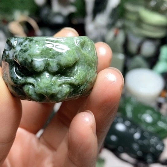 未镶嵌独山玉珠宝半成品