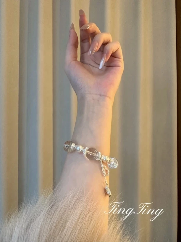 铜合金仿水晶手链 新品仿水晶手链