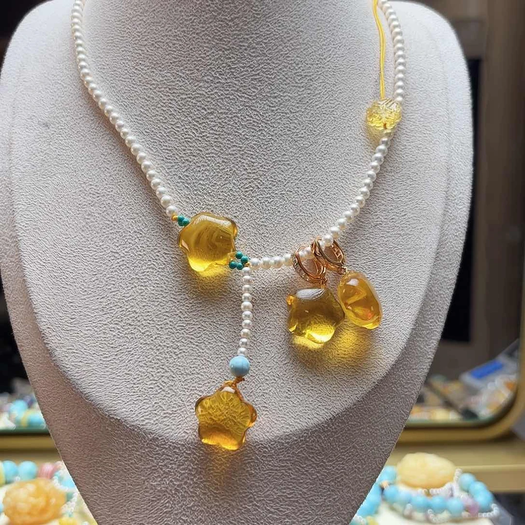 琥珀未镶嵌手镯琥珀