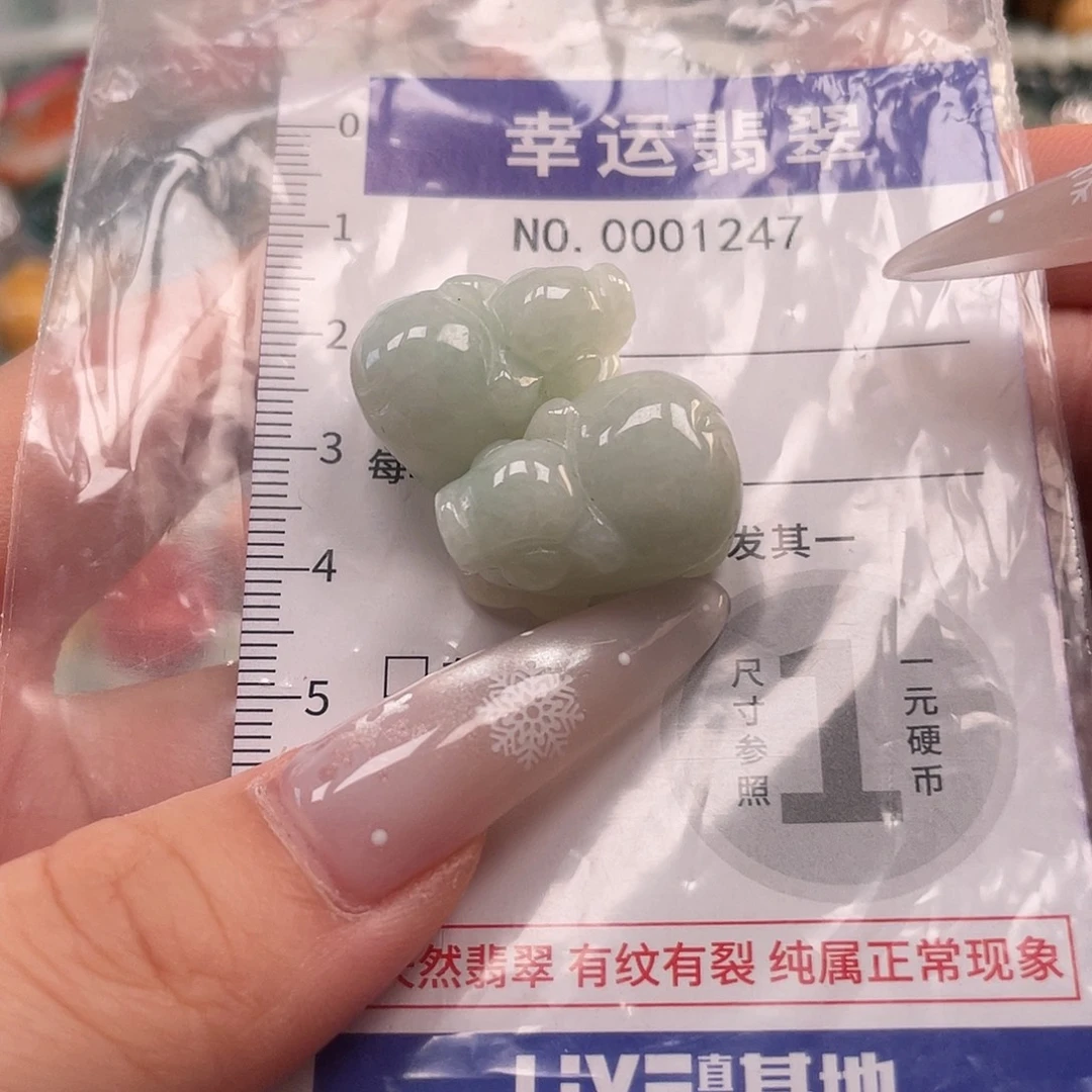 翡翠未镶嵌颈饰Hhh