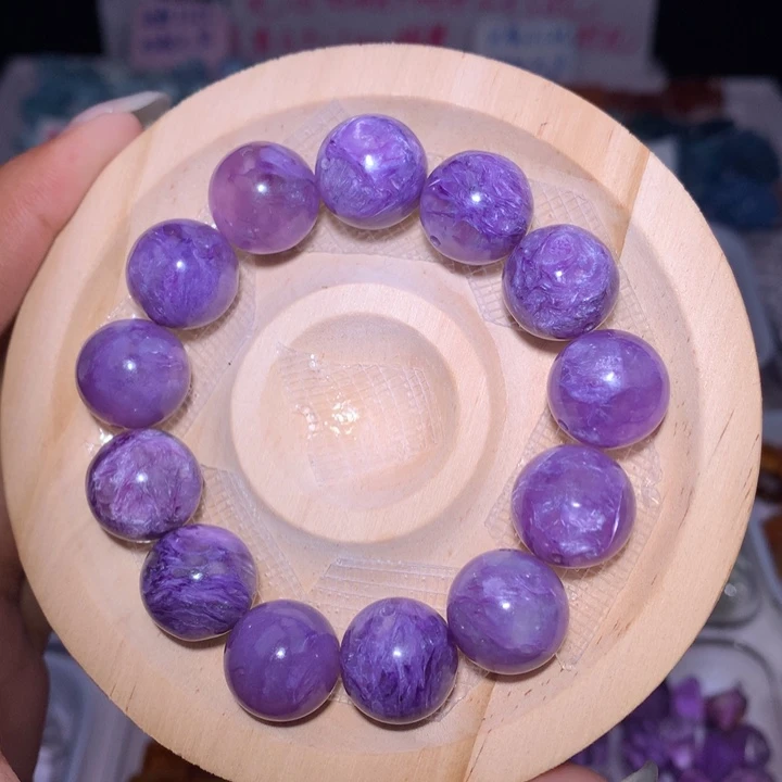 银S925镶嵌手链烟晶