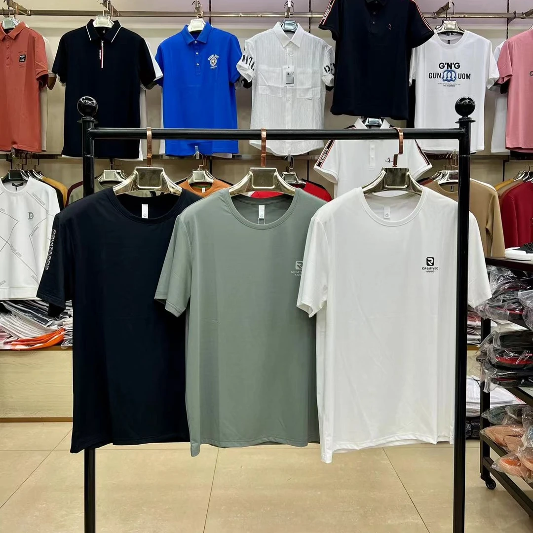 1012  冰丝面料时尚短袖