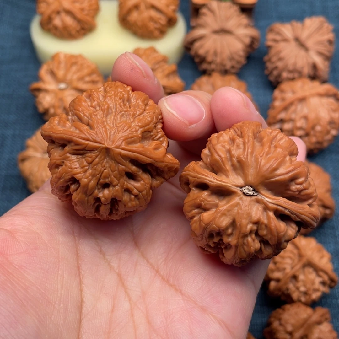 把件文玩核桃41精品球粗筋全品