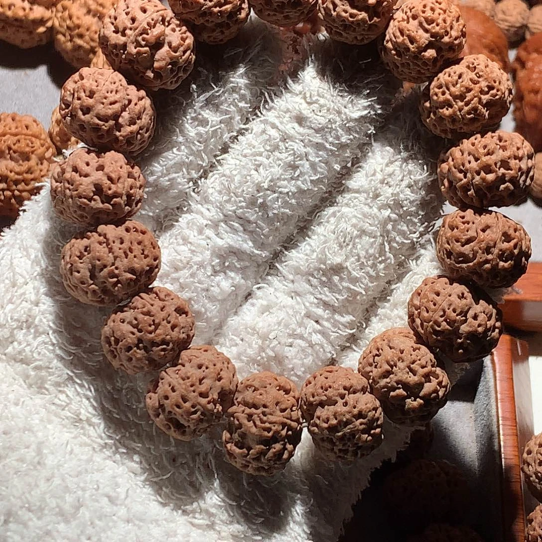 金刚菩提吊坠18五星双龙