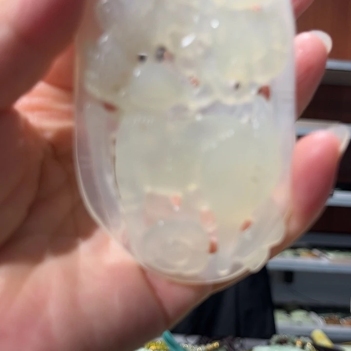 未镶嵌岫玉毛衣链