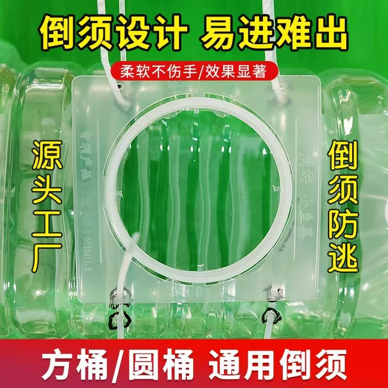插当钓捕鱼神器-鱼嘴倒须