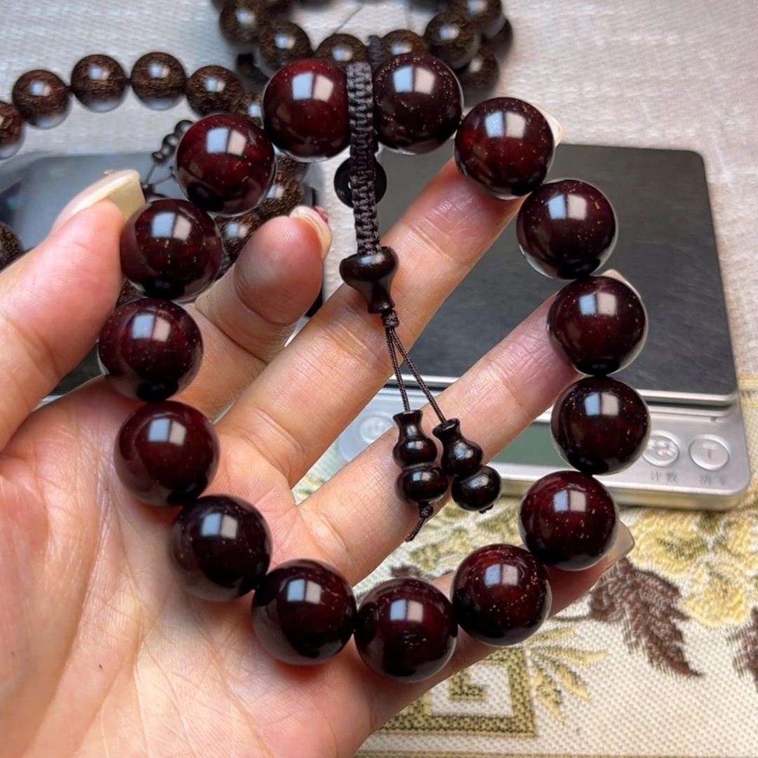 檀香紫檀（小叶紫檀）1.5 15颗带星