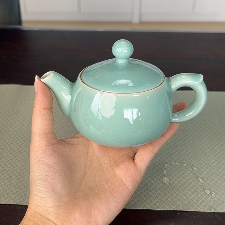 龙泉云间青瓷小米茶器