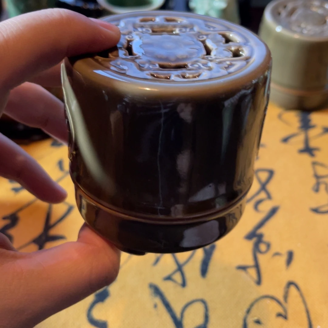 琉璃手工艺品龙泉青瓷香炉