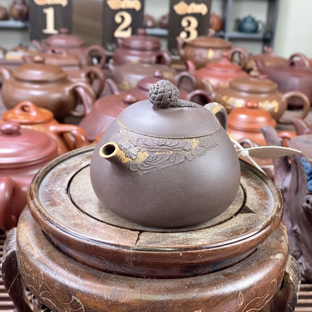 紫砂茶壶原矿手工171