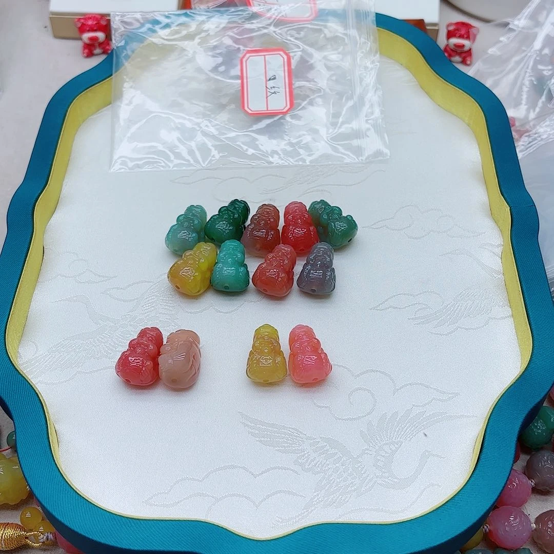 玛瑙/玉髓手链未镶嵌紋盐源9