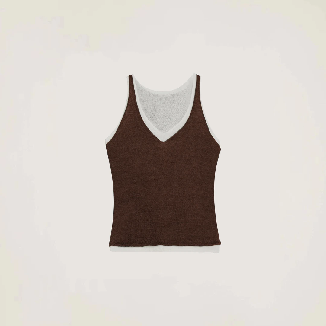 全新未使用  Neysa Date 两件式羊毛背心