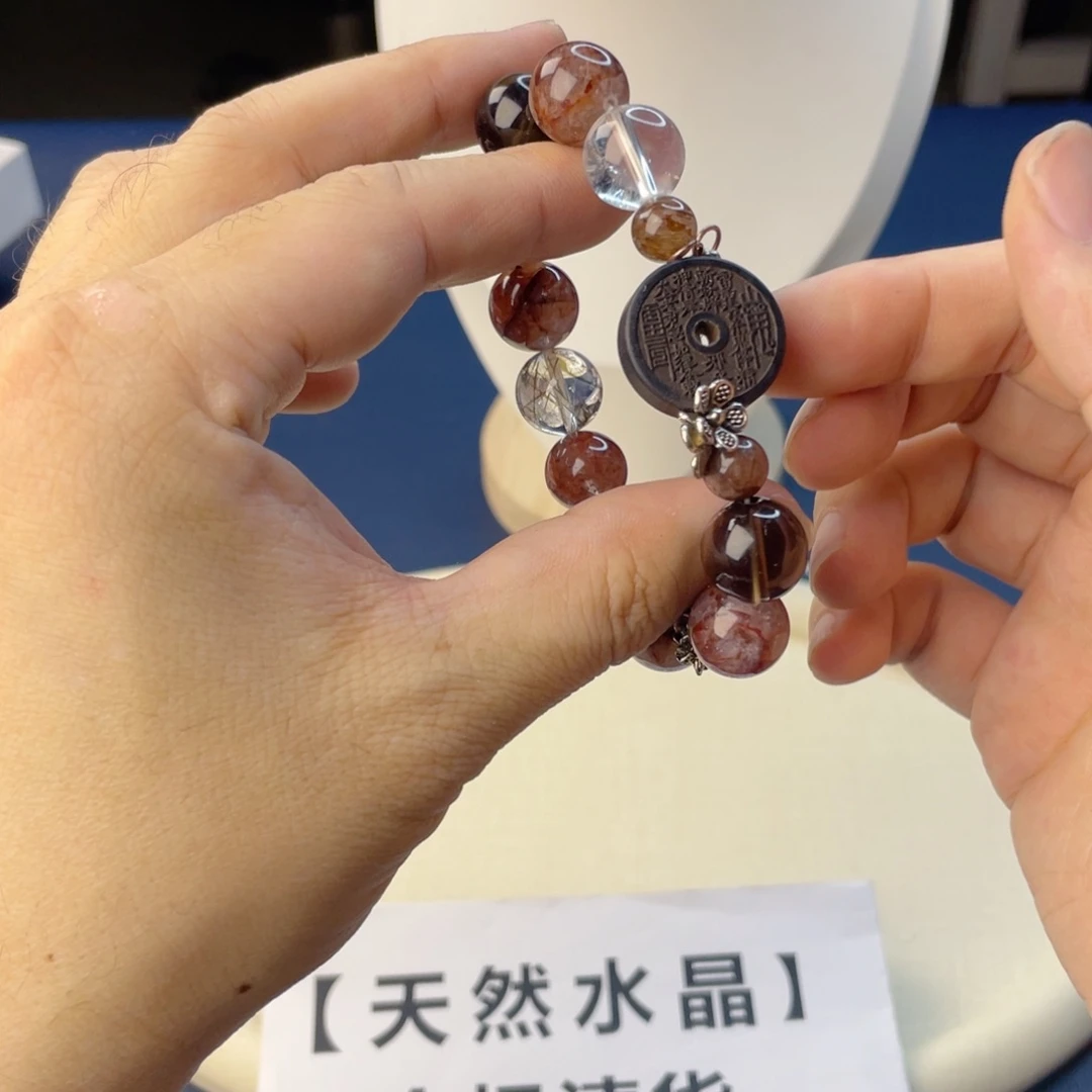手链银S925镶嵌水晶