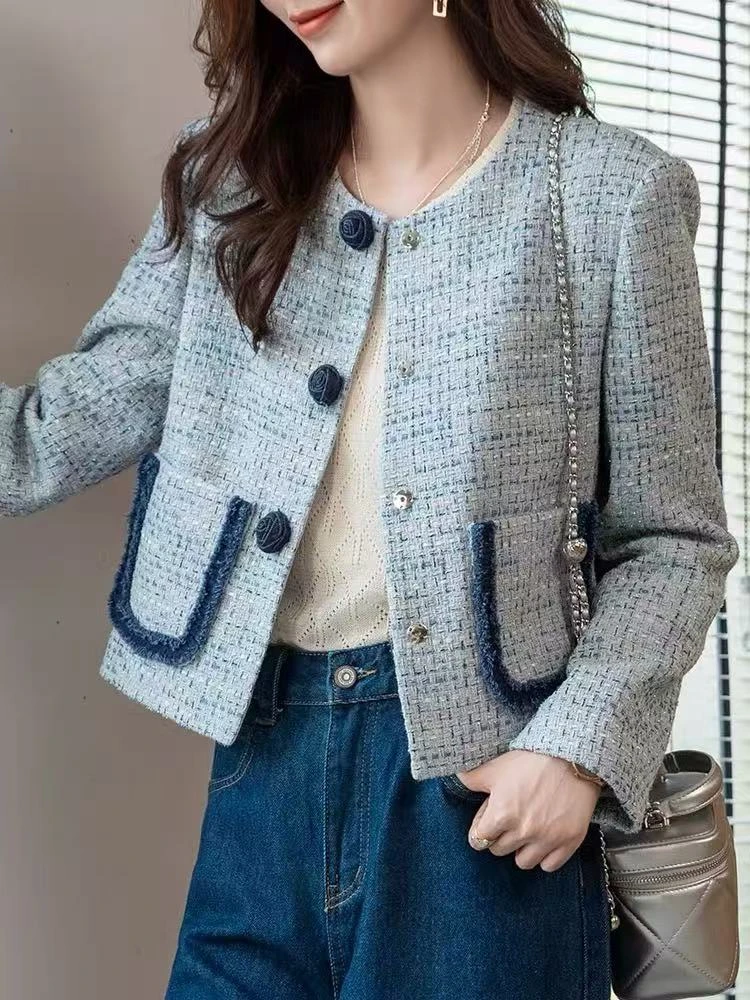 定制小香风外套F63