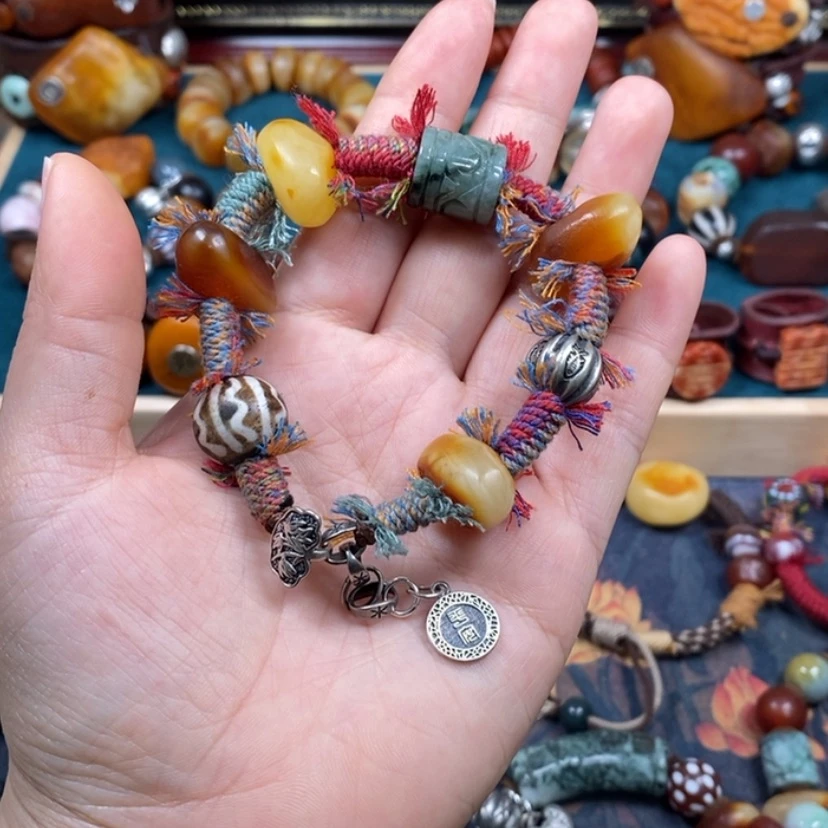 【闪购商品】蜜蜡手链未镶嵌手链