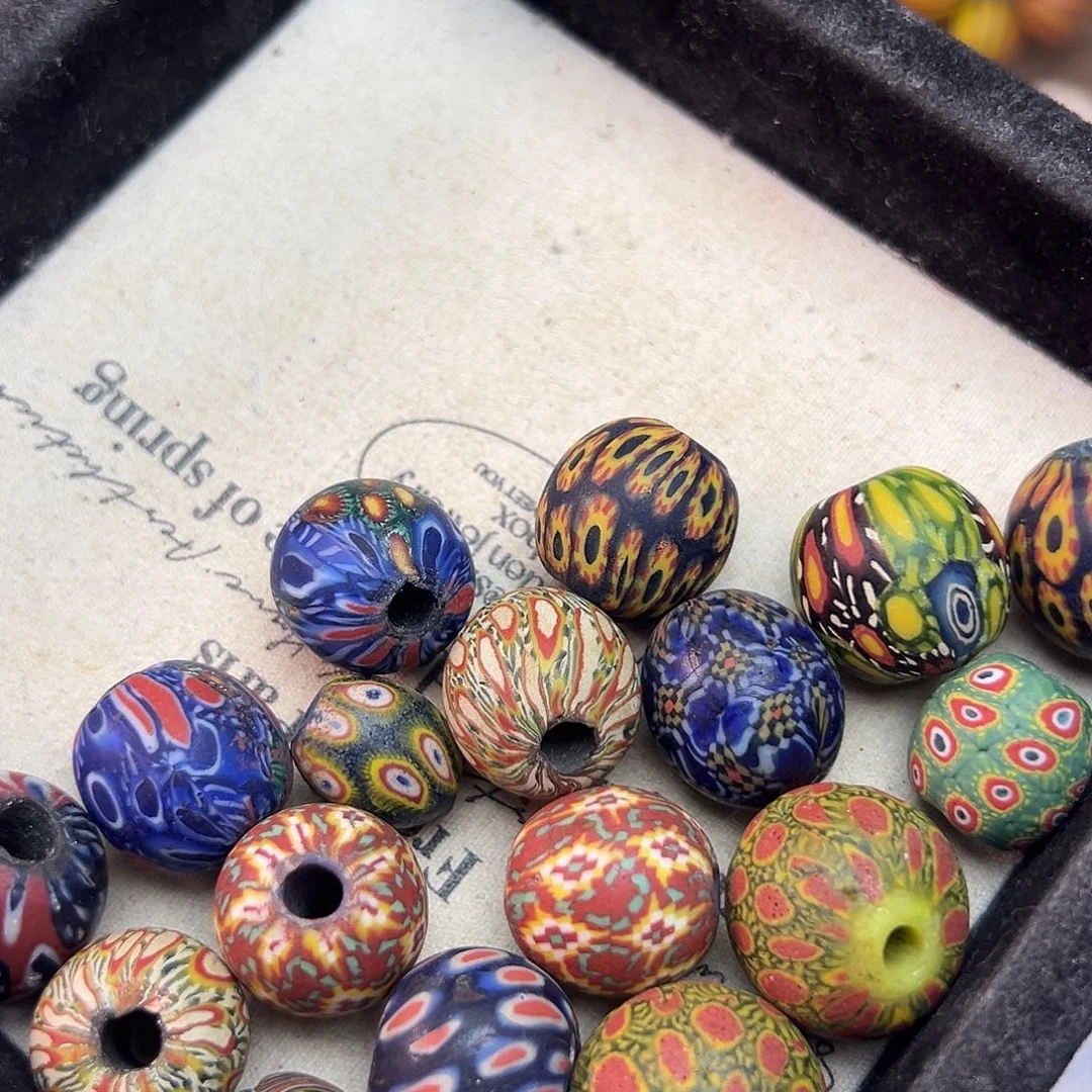 琉璃非金属老珠子一颗