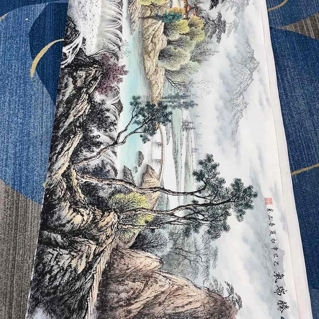 国画看****b绘画作品黄喜三画芯