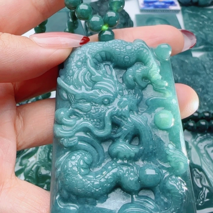 翡翠未镶嵌颈饰多样性发货天然A货翡翠