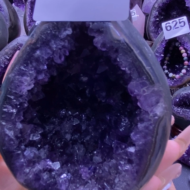 紫晶未镶嵌珠宝半成品635