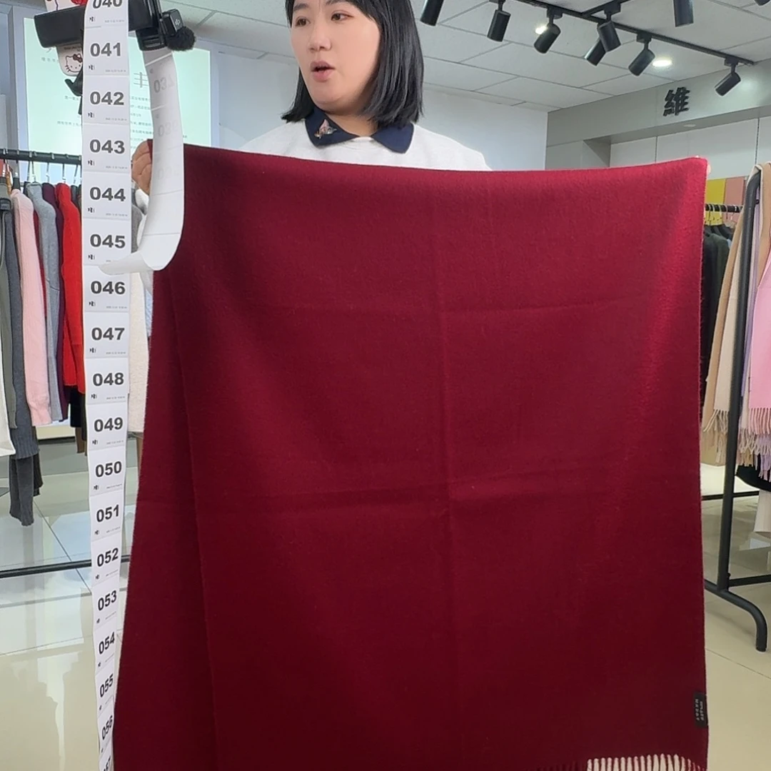 山羊绒纯羊绒保暖围巾033