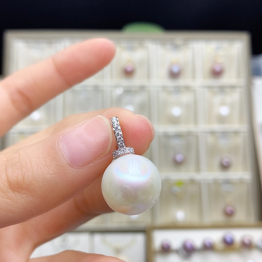 淡水珍珠颈饰合金