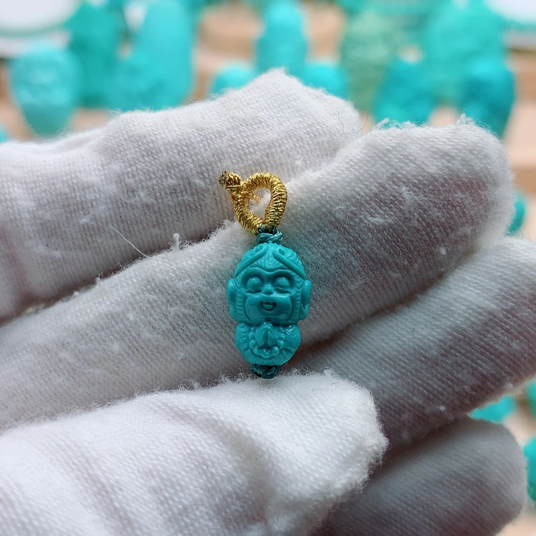 绿松石未镶嵌配饰