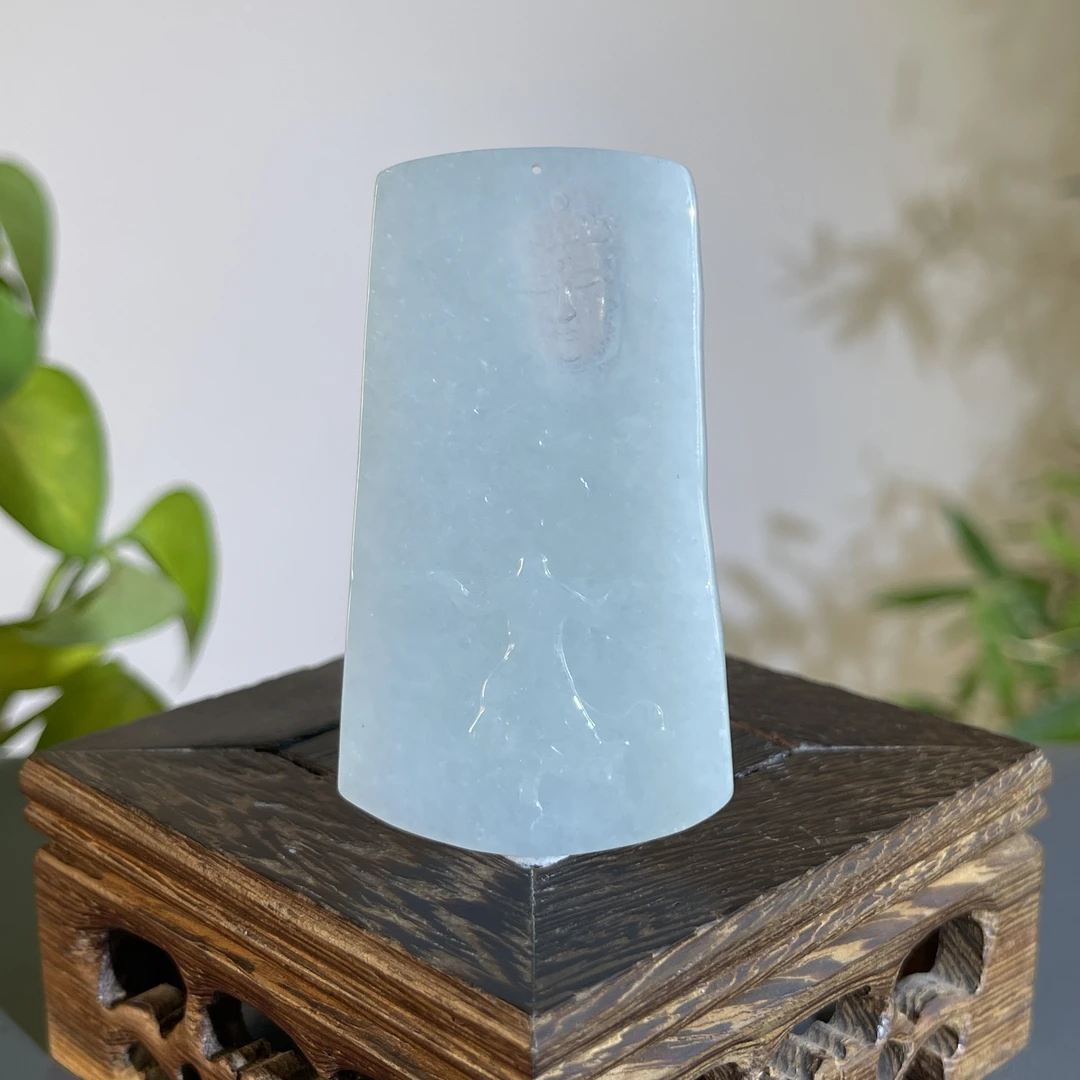 JXA21-23 天然翡翠缅甸A货 特色件