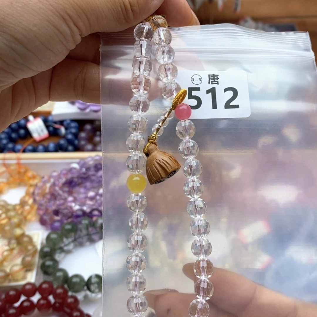 水晶手串未镶嵌多样性发一