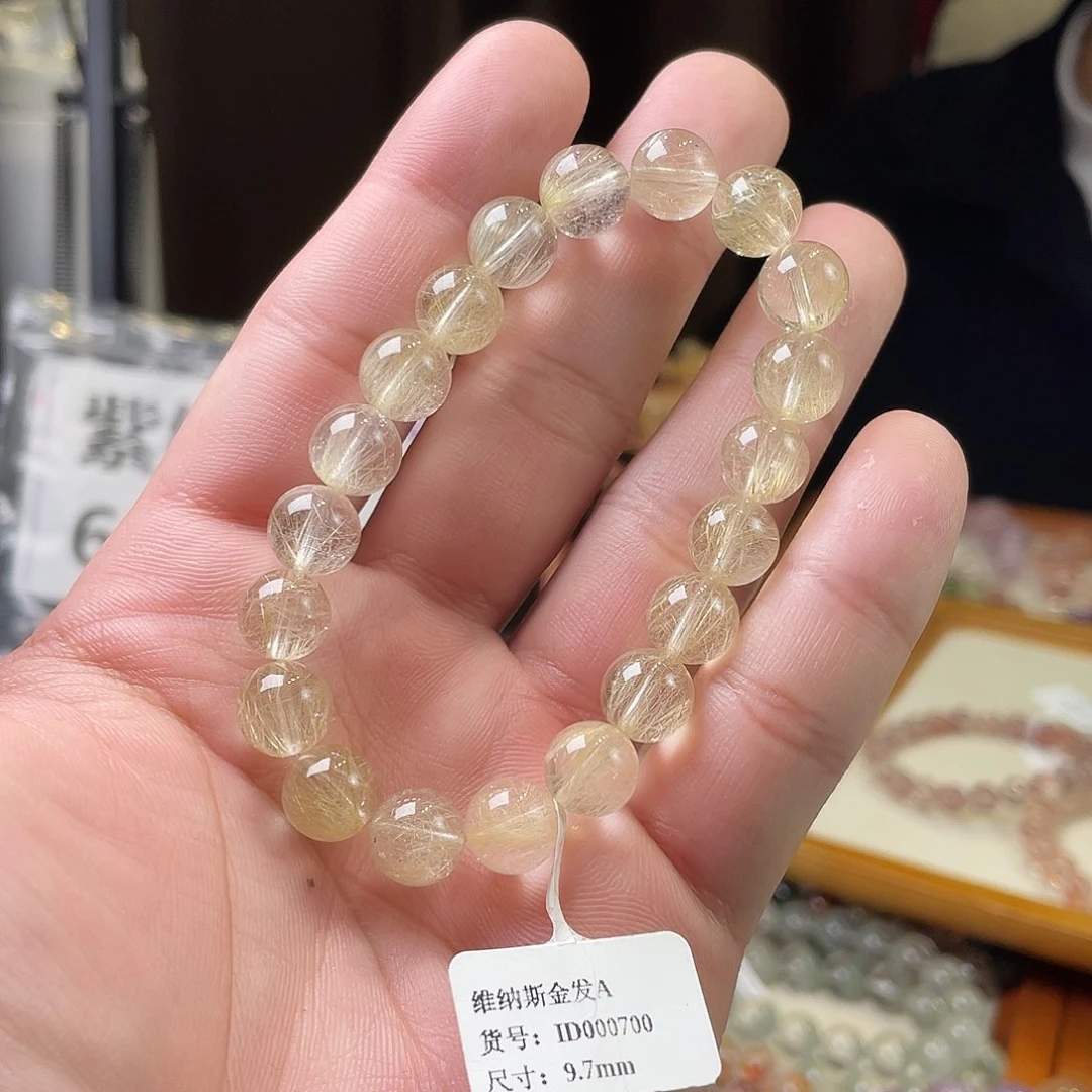 水晶手链未镶嵌维纳斯金发A9.7mm