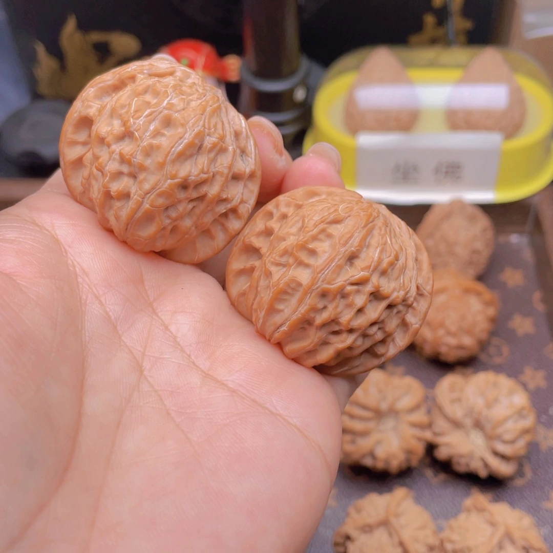 文玩核桃吊坠磨盘40