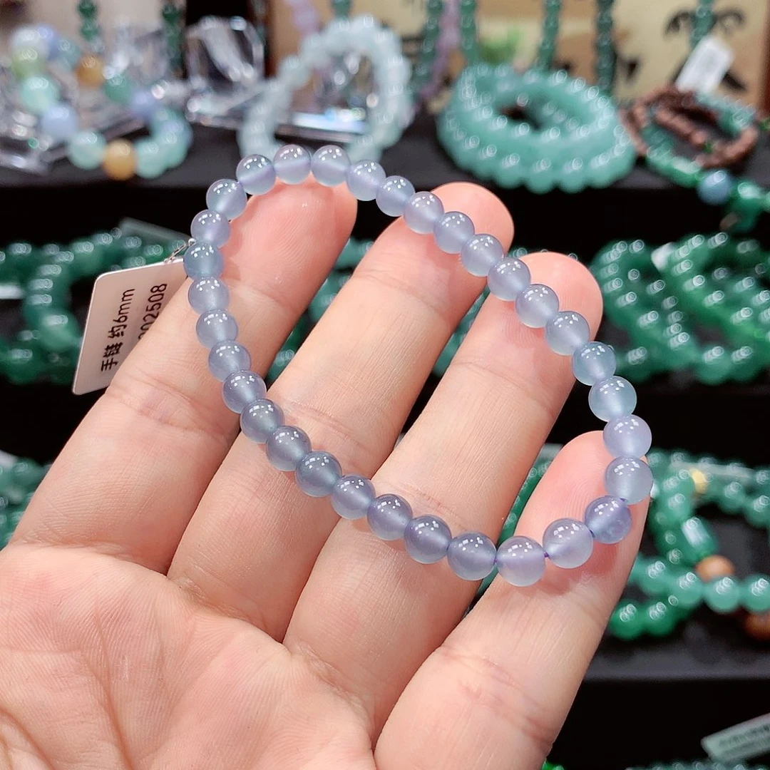 翡翠未镶嵌手链卡6