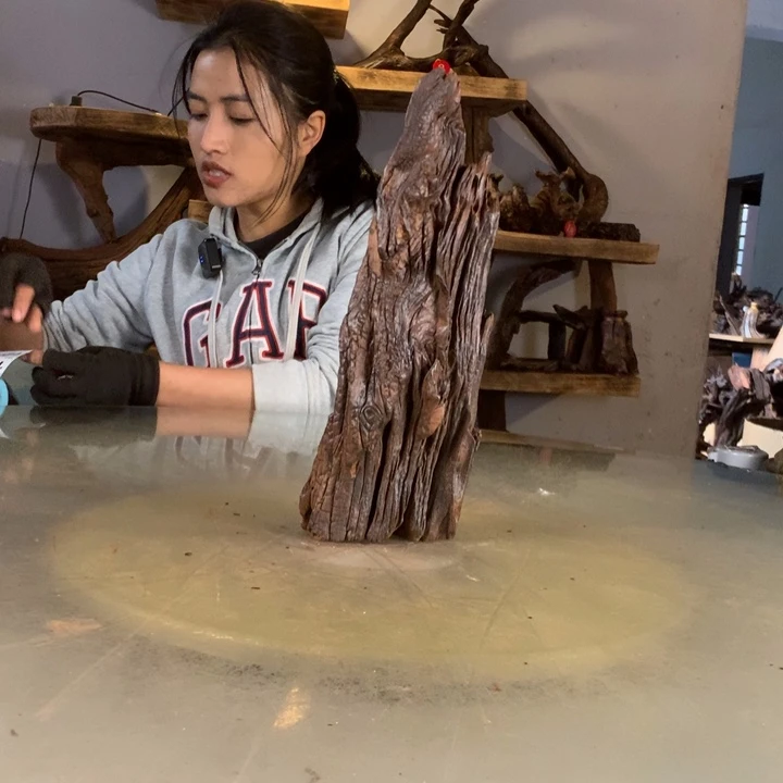 湘***哥天然的云南紫柚木会黄水