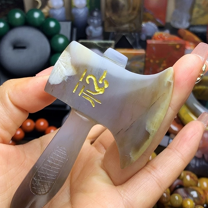 硅化玉未镶嵌吊坠(不含链)