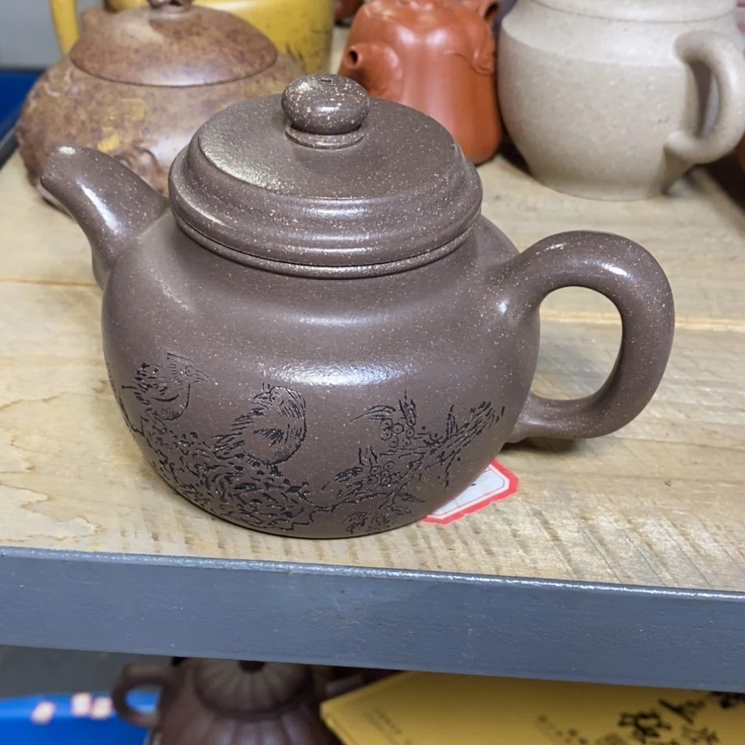 紫砂茶壶原矿手工154