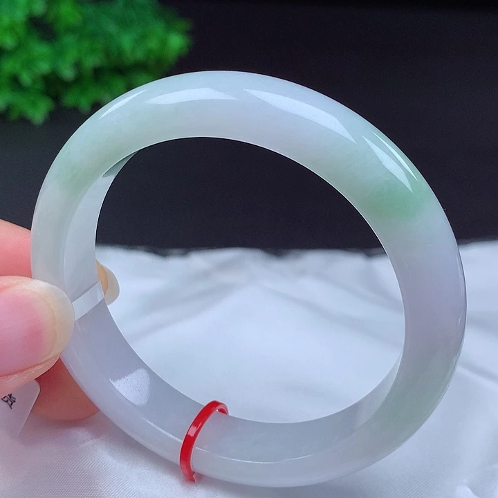 翡翠未镶嵌手镯53圈430044