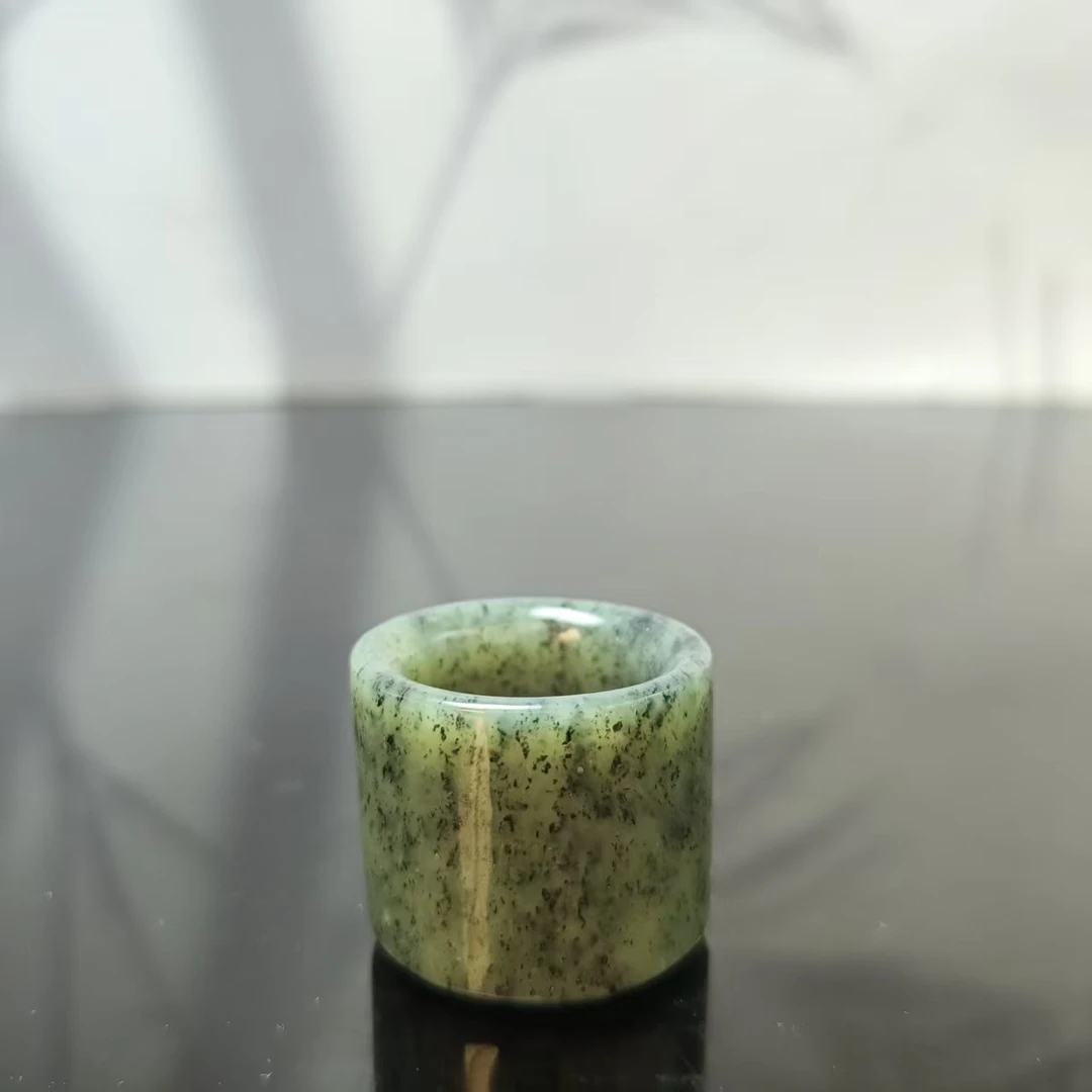 Z和田玉青花扳指1196