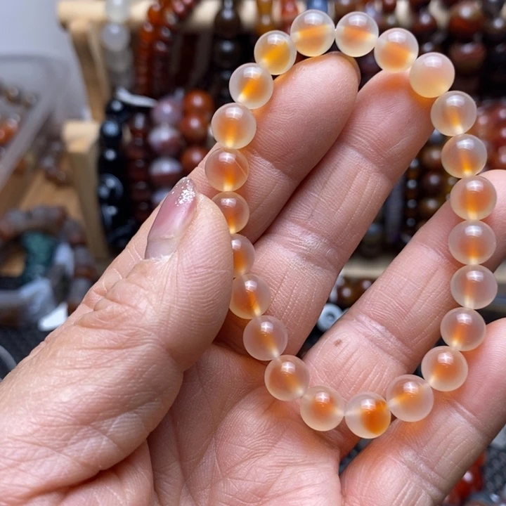 玛瑙/玉髓未镶嵌手链