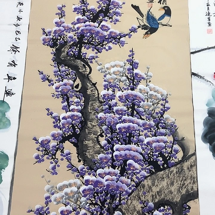 小周画廊的直播间