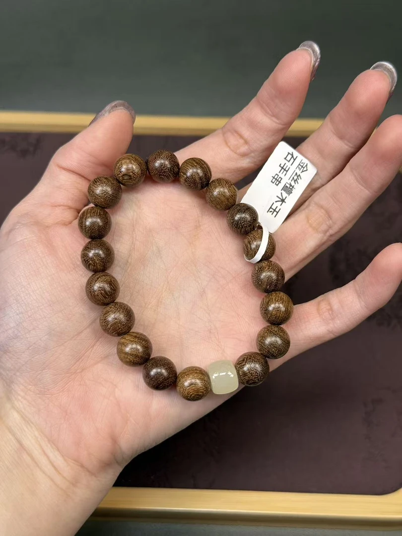 朱朱专属-金丝檀10mm单圈手串MK705